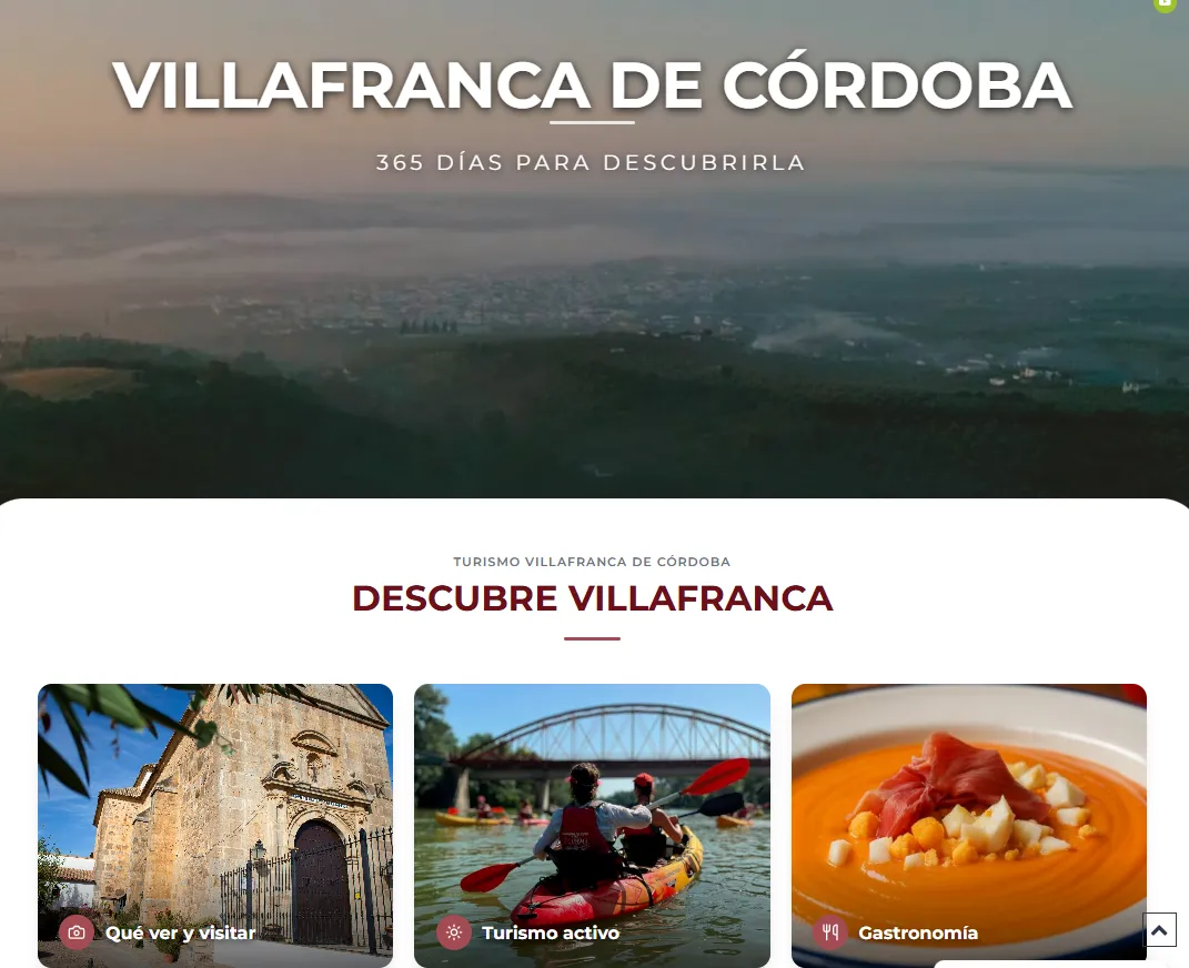 Portal turístico de Villafranca de Córdoba